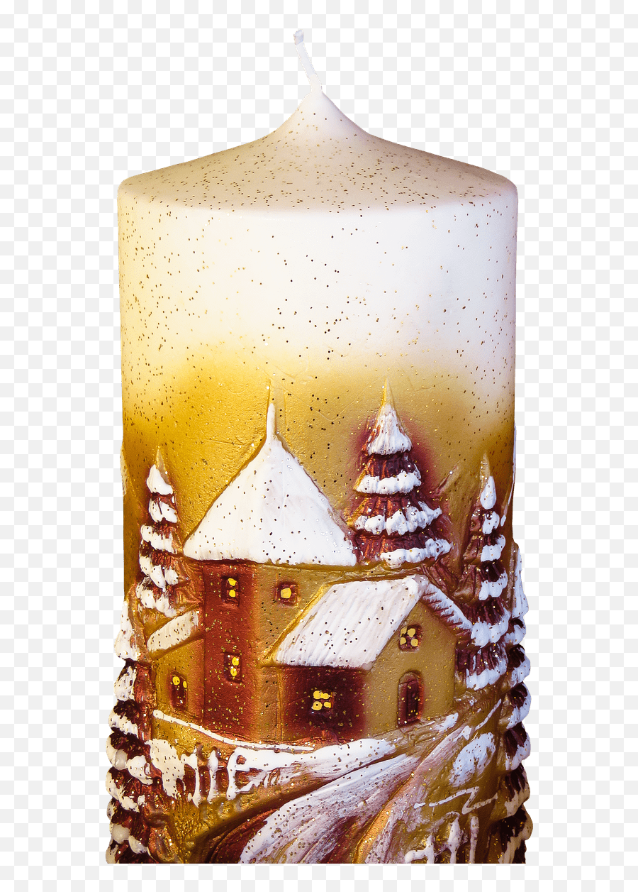 Download Yellow Christmas Candle Png - Christmas Carols Beautiful Candle,Christmas Candle Png
