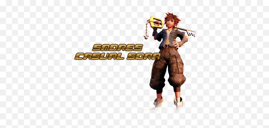 Smores Casual Sora - Fictional Character Png,Kingdom Hearts Sora Icon