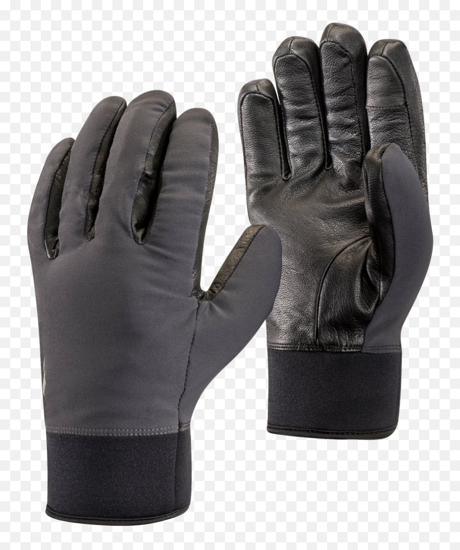 Heavyweight Softshell Gloves - Black Diamond Heavyweight Waterproof Pirstines Png,Icon Leather Gloves