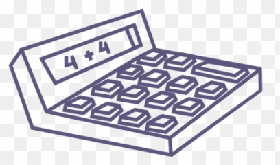 Calculator Stroke Icon Transparent Png U0026 Svg Vector - By Lassen Kubus Bowl