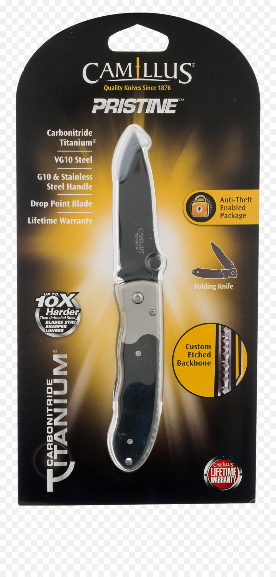 Camillus Pristine Folding Knife 10 Ct - Walmartcom Utility Knife Png,Knife Transparent