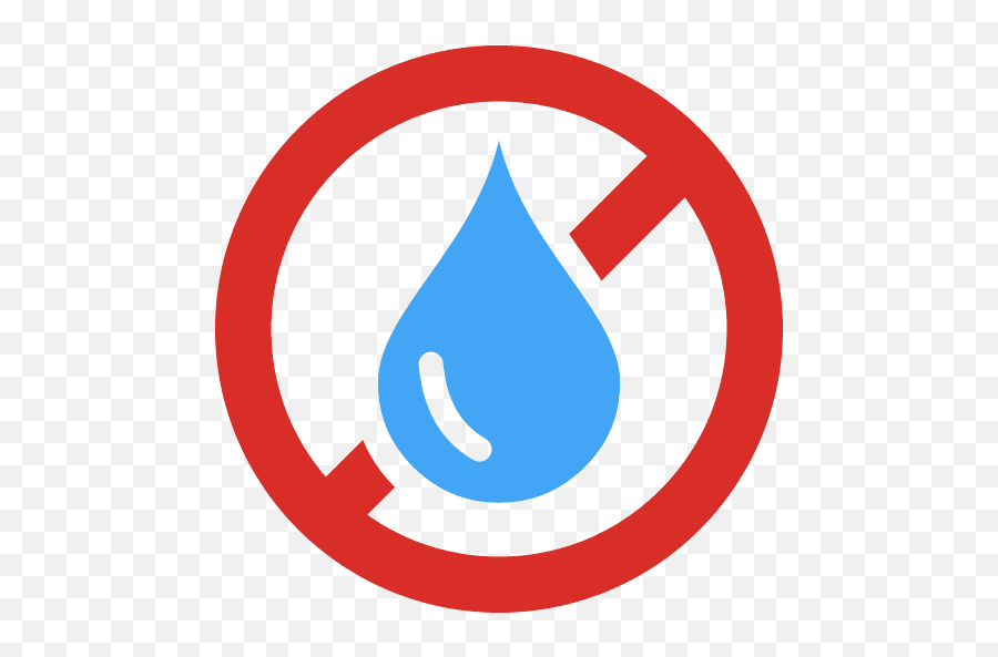 No Water Icon Png And Svg Vector Free Download - No Water Sign Png,Drought Icon