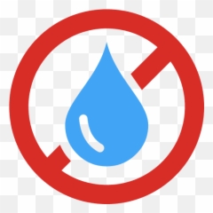 No Water Icon Png And Svg Vector Free Download - Sign Png
