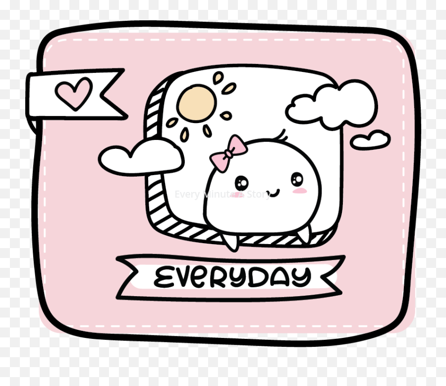Everyday Stickers U2013 Every Minute A Story - Dot Png,Sto Icon