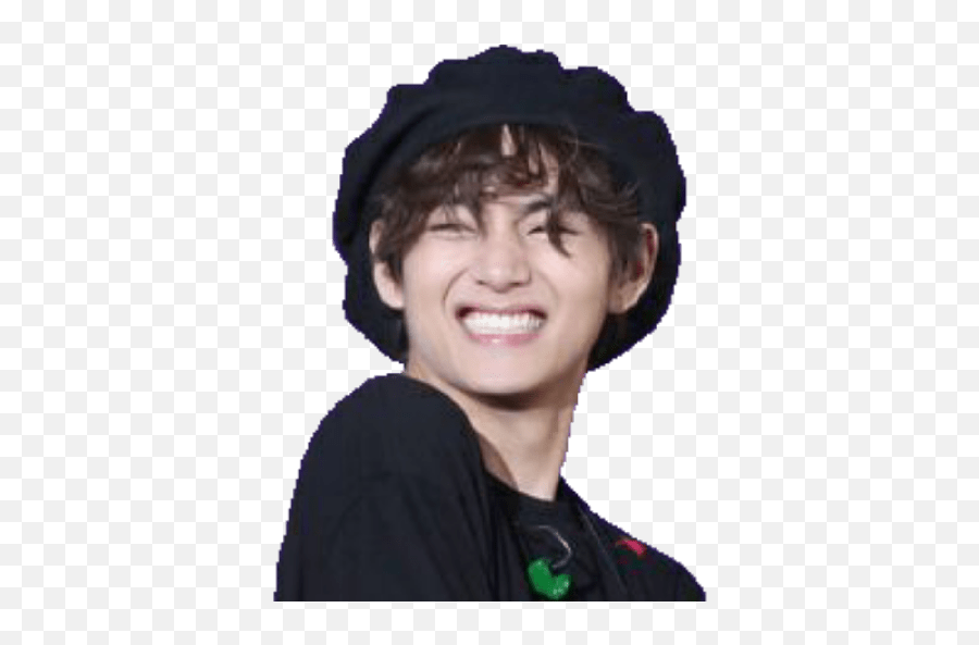 Bts Laughing - Taehyung Square Smile Png,Yugyeom Icon