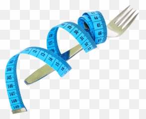 Measuring Tape And Fork Transparent Png - Background Measurement