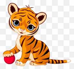 The Best Free Tigger Clipart Images Download From 169 - Baby Tiger Clipart Png,Tigger Png