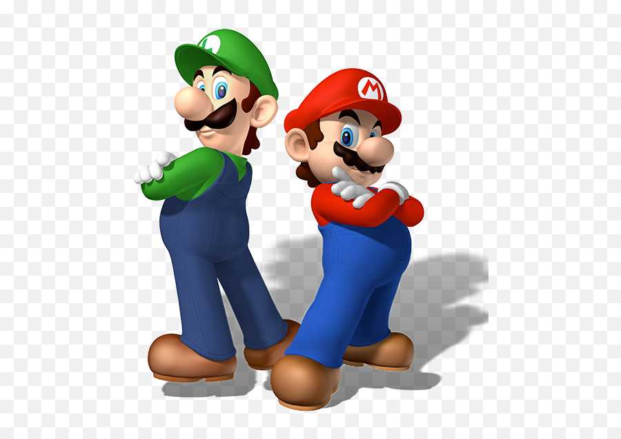 Video Games U2013 Mcd - Mario And Luigi Twins Png,Nintendo Characters Png