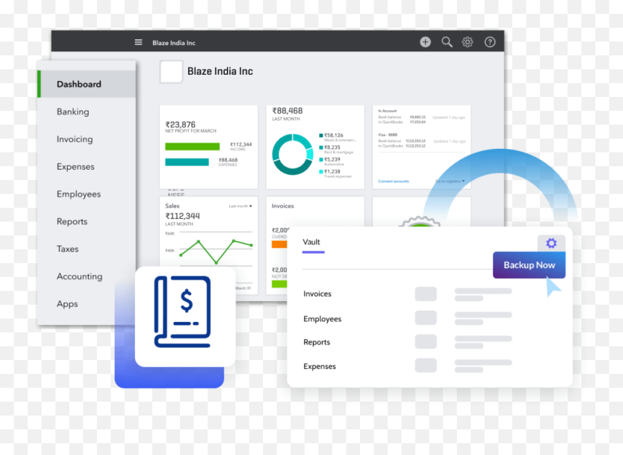 Quickbooks Online Backup Backups For Rewind - Vertical Png,Quickbooks Online Icon
