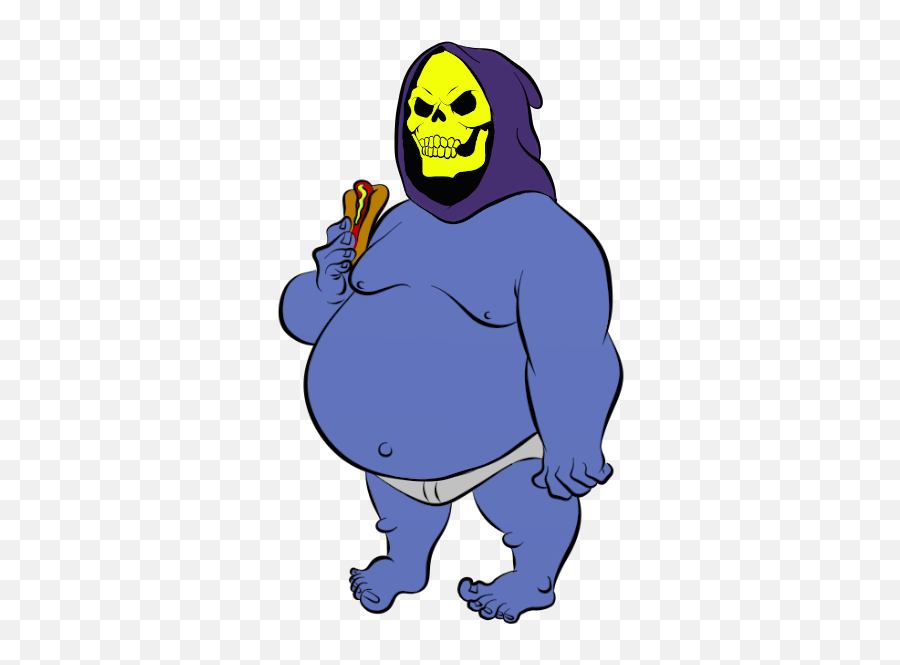 Download Clip Art Freeuse Fat By Mrgrieves He Man - Skeletor Png,Fat Man Png
