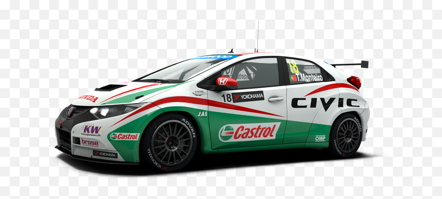 Download Honda Civic Wtcc - Honda Civic Tcr Icon Png Full Honda Race Car Png,Honda Icon