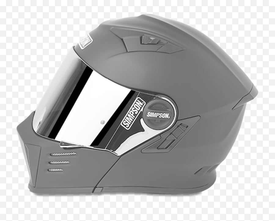 Simpson Mod Bandit Helmet - 2xl Matte Black Simpson Mod Bandit Helmet Png,Icon Chrome Helmet