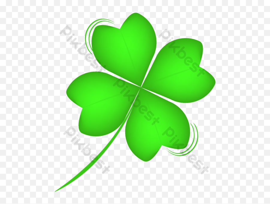 Lucky Four Leaf Clover Icon Ui Psd Free Download - Pikbest Irish Clover Png,Luck Icon