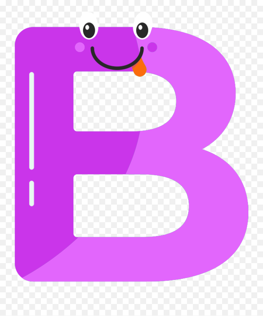 B Letter Purple Alphabet Letters Icon Png S
