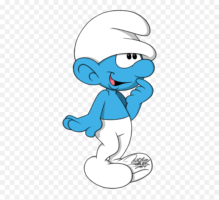 Smurfs Clipart Gullible Clumsy Smurf Clipart Png Smurf Png Free Transparent Png Images Pngaaa Com - how to use clumsy roblox