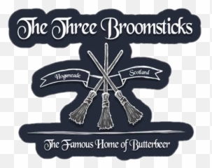 Harrypotter Hp Thethreebroomsticks Threebroomsticks But - Três Vassouras Harry Potter Logo Png,Harry Potter Logo Png