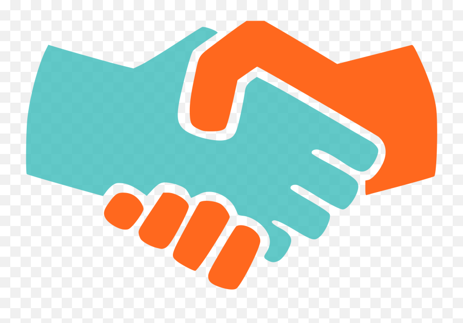 Handshake Clipart Logo - Handshake Clipart Transparent Background Png,Handshake Logo