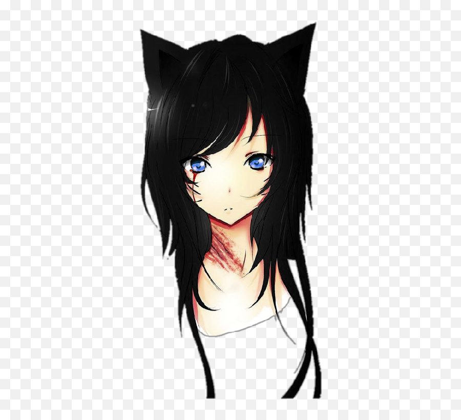 Anime Cat Girl Png - Badass Anime Girl Wallpaper Hd,Black Girl Png - free  transparent png images 