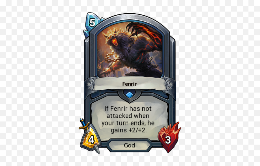 Fenrir - Hand Of The Gods Top Decks Neith Hand Of The Gods Png,Fenrir Png