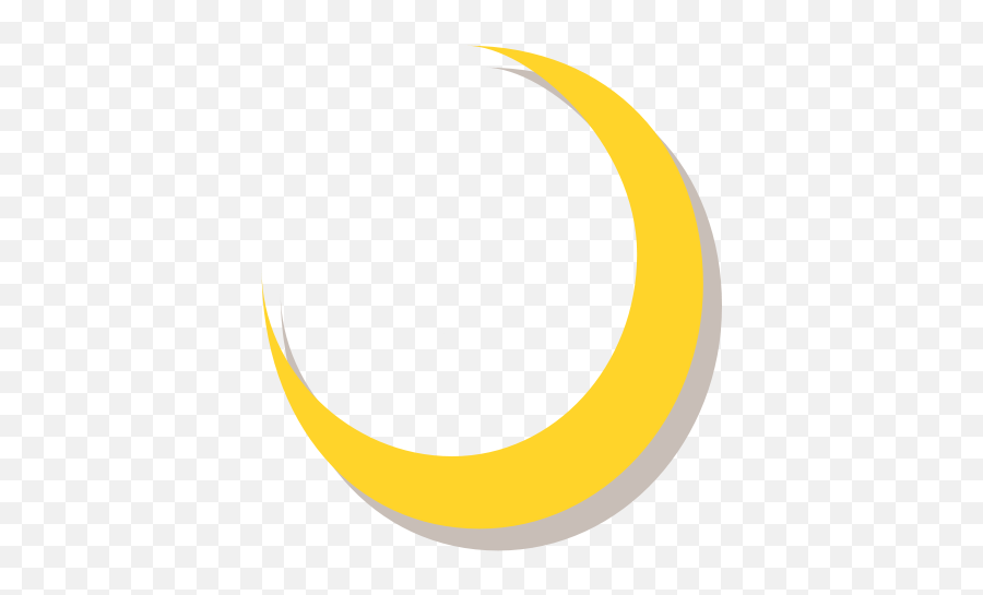 Yellow Crescent Symbol Of Islam - Crescent Yellow Png,Islam Symbol Png