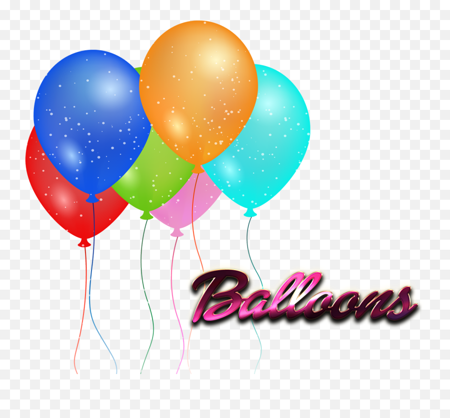 Balloons Png Transparent Images Free Download