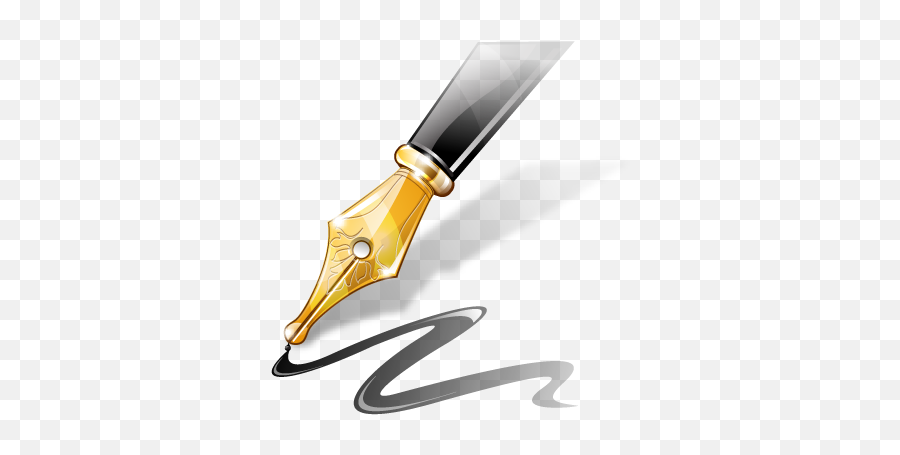Writing Pen Png Mart - Digital Signature Certificate Uses,Fountain Pen Png