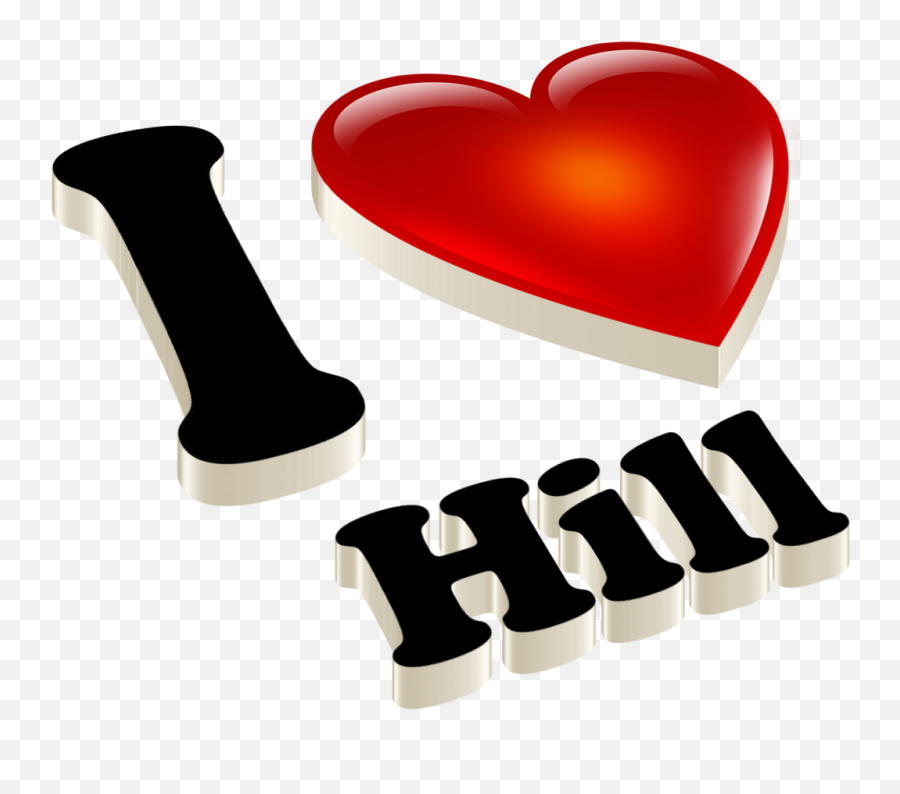 Hill Png - Hill Heart Name Transparent Png Akil Name Kajal I Love You,Transparent Pngs