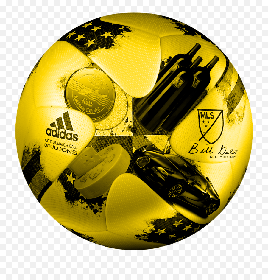 Download Hd Special Edition Gold Plated Opuloons Mls Ball - Mls Gold Ball Png,Gold Ball Png