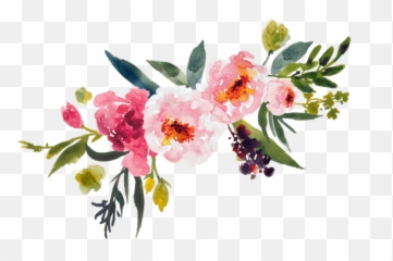 Library Of Watercolor Flower Picture - Flowers Transparent Background png