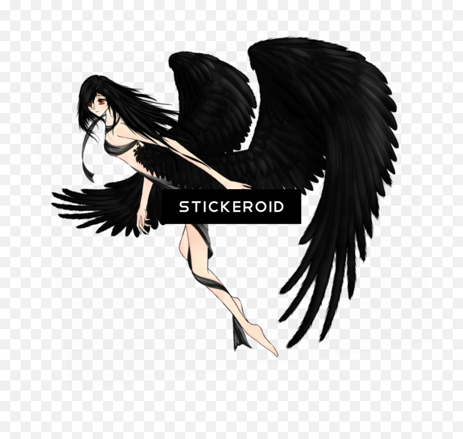 Download Dark Angel - Egyptian Vulture Full Size Png Image Angel Of Death Transparent,Vulture Png