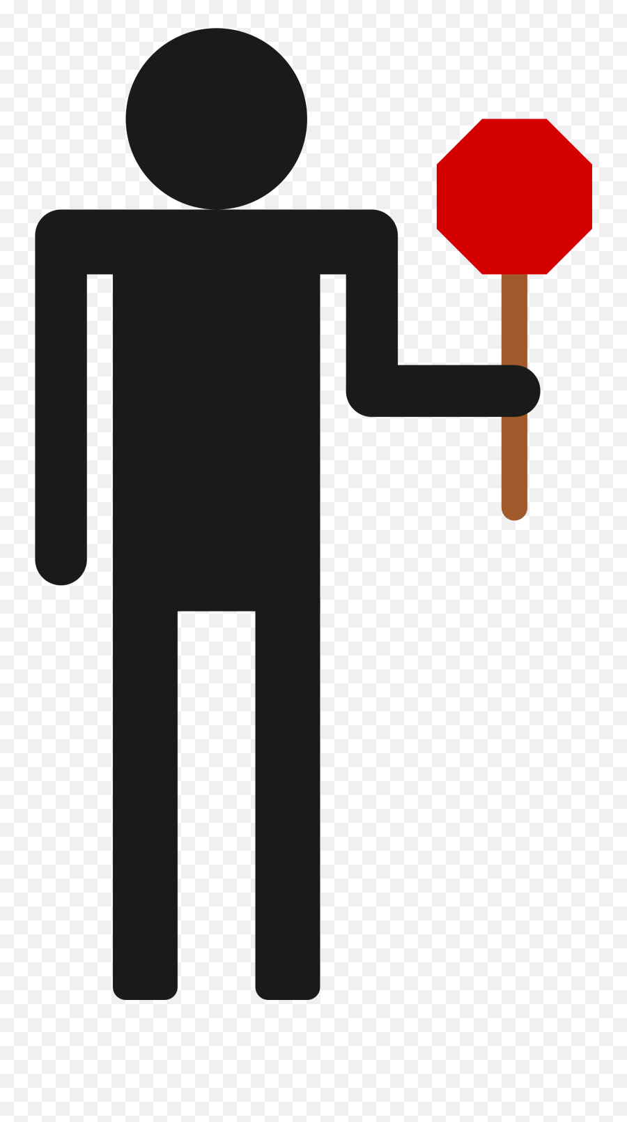 Stick Figure With Svg Wikimedia Commons - Stick Figure With Stop Sign Png,Stick Person Png