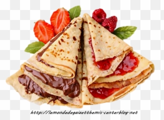 Tube Aliments Confiture Chocolat Fruits - Platillos Tipicos De Francia Png,Crepes Png