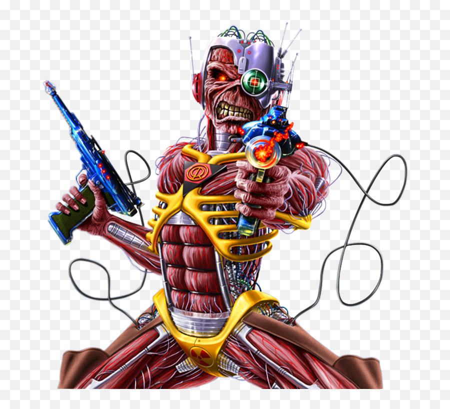 Eddie 2 - Iron Maiden Somewhere In Time Png,Iron Maiden Png