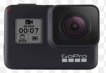 Gopro Camera Transparent Background - Hero7 Black png
