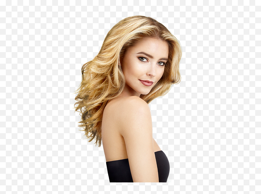 Download Model Hair Png - Transparent Background Blonde Png,Hair Model Png