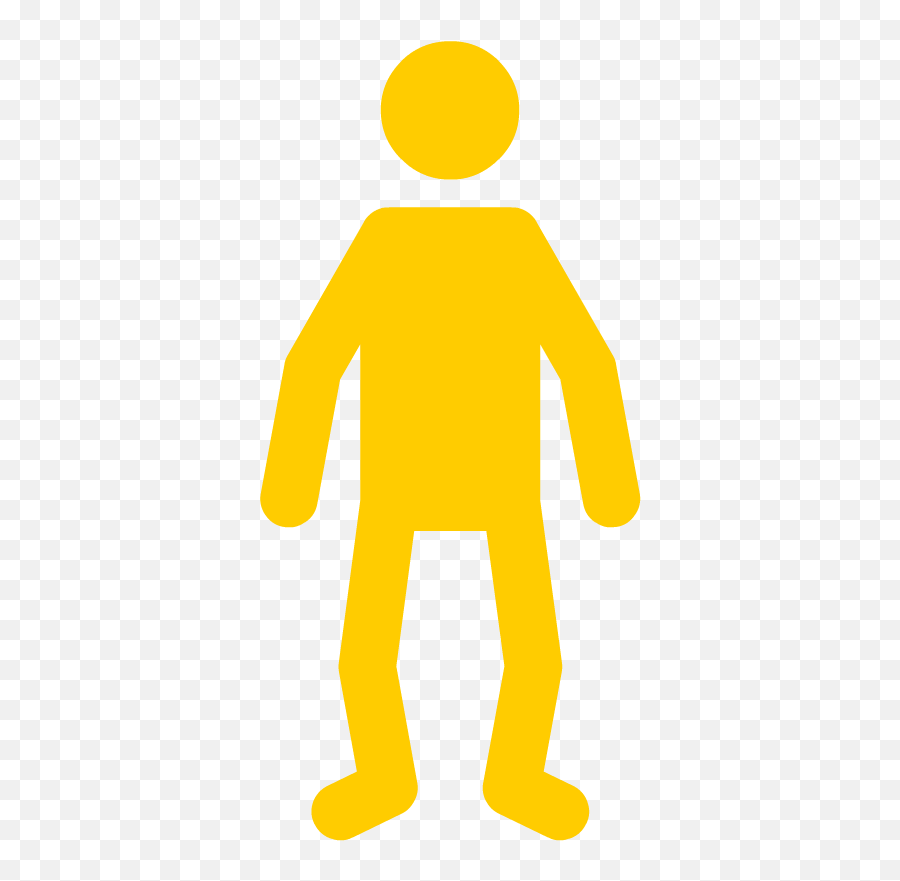 Body Png Transparent Images - Yellow Body Icon Png,Human Body Png