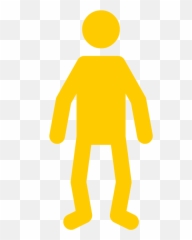 Body Png Transparent Images - Yellow Icon