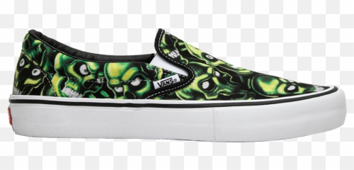 Glow In The Dark Skull Pile - Vans X Supreme Skull Pile Slip Png,Pile Of Skulls Png