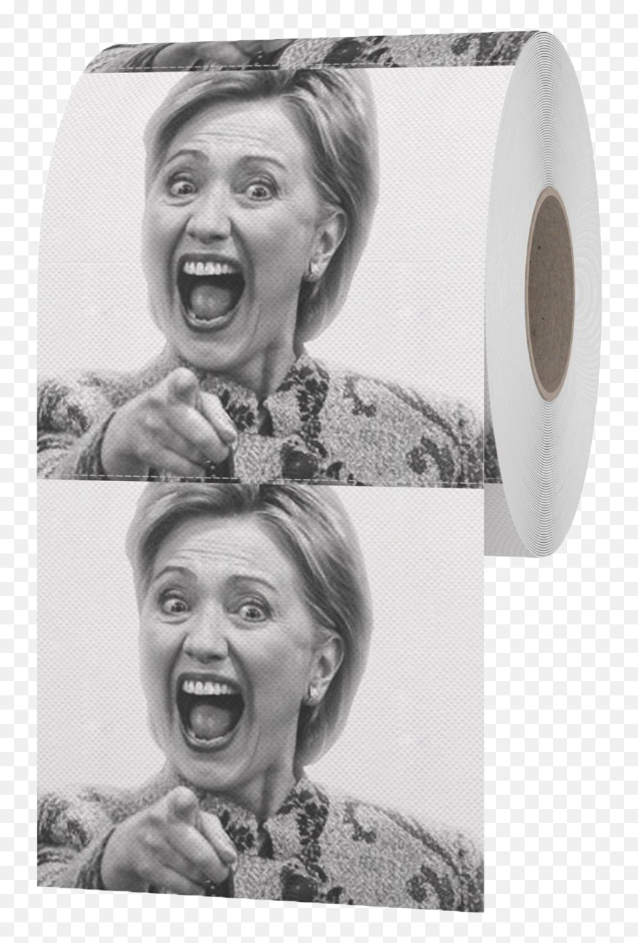 Toilet Paper That Has Hillary Face In It - Hillary Clinton Toilet Paper Png,Hillary Face Png