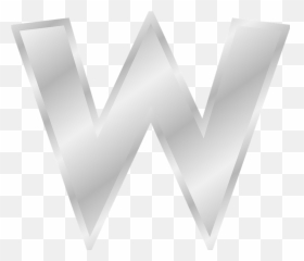 Letter English W - Single Letters Ofthe Alphabet Png,W Png