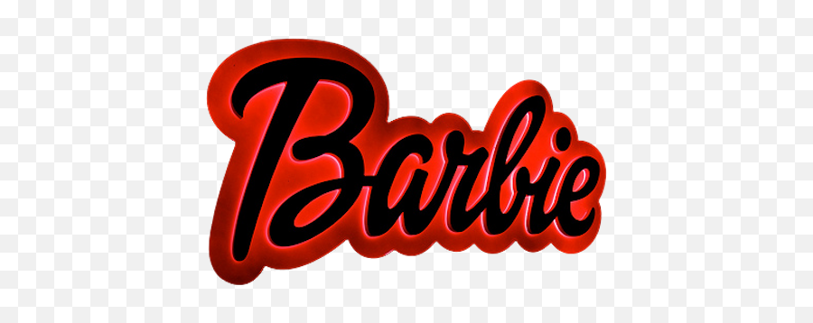 Neon Barbie Logo - Red Barbie Logo Png,Barbie Logo Png