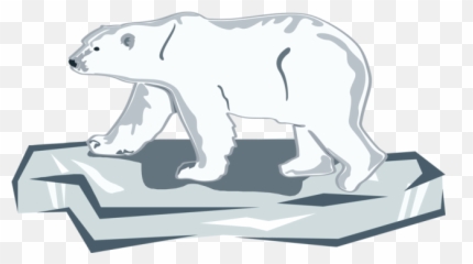 Download Clipart Transparent Stock Day - Polar Bear On Ice png