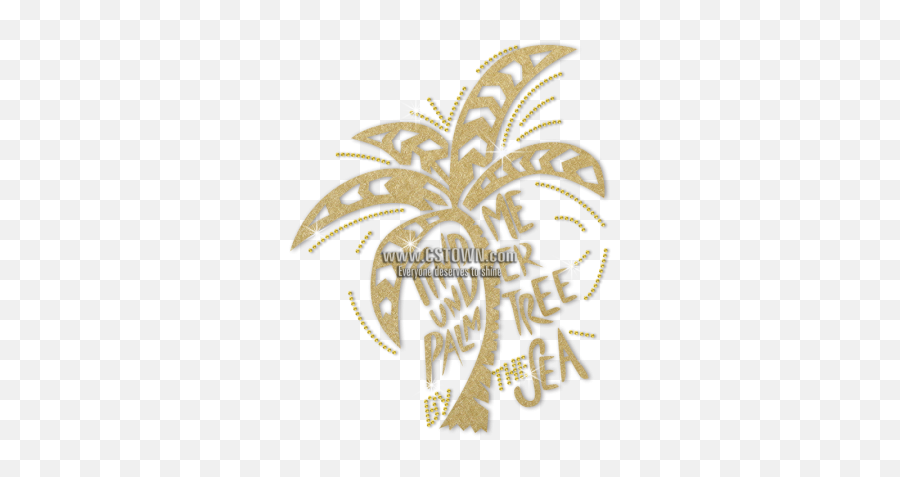 Download Iss Find Me Under Palm Tree Nailhead Decal - Decal Motif Png,Nail Head Png