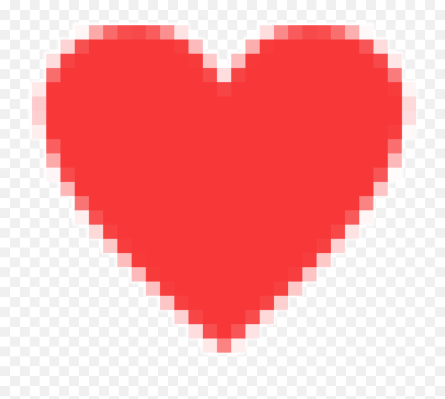 8bit Heart Red Freetoedit Sticker By Jill Kwiecien - Transparent 8 Bit Heart Png,8 Bit Heart Png