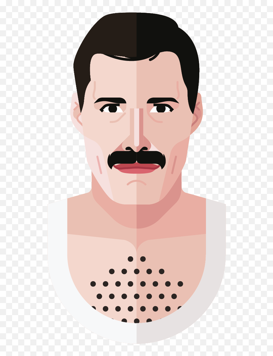 The Cool Club Freddie Mercury Poster - Poster Png,Freddie Mercury Png