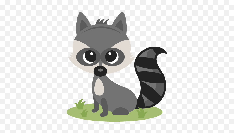 Raccoon Clipart Png - Cute Raccoon Clipart Png,Raccoon Transparent Background