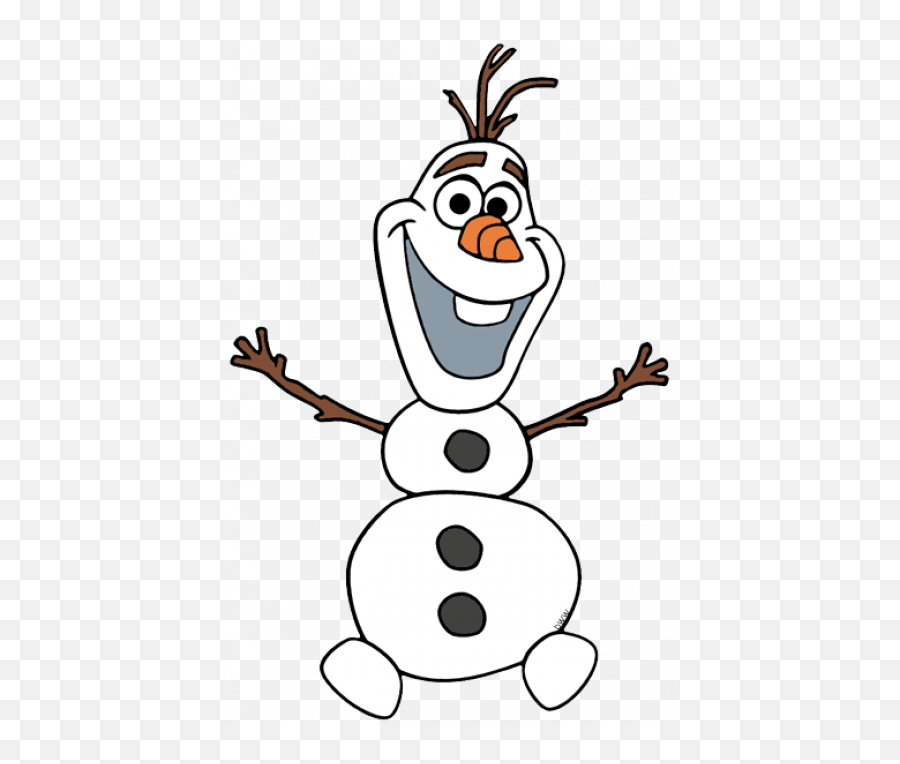 Disney Frozen Olaf Clip Art - Olaf Face Clip Art Snowman Olaf Clipart Png,Olaf Transparent