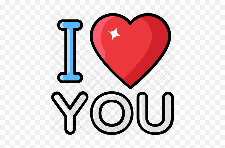 I Love You Icon - Vertical Png,Love You Png