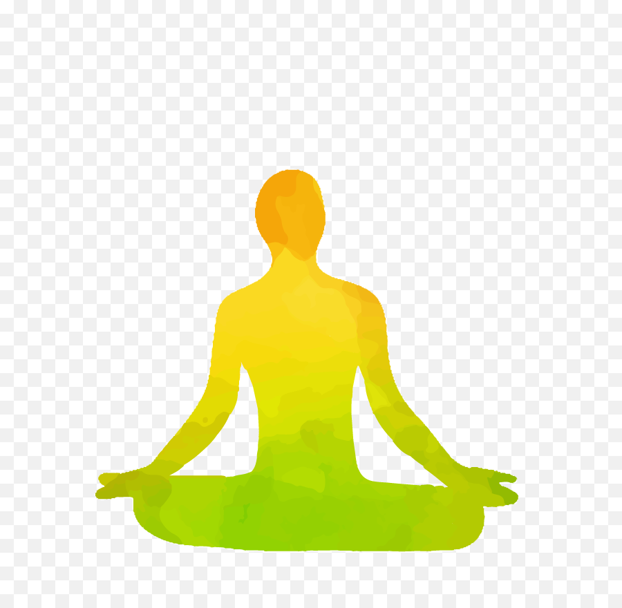 Yoga Clipart Watercolor - Meditation Yoga Png Transparent Release Stress Png Icon,Yoga Png