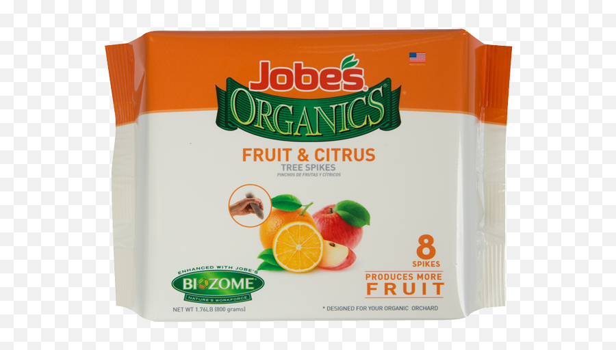 Jobeu0027s Organics Spikes For Fruit U0026 Citrus Trees Company - Citrus Tree Fertilizer Png,Citrus Png